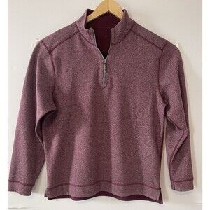 Tommy Bahama mens pullover 1/2 zip sweatshirt size L #preppy #vacation